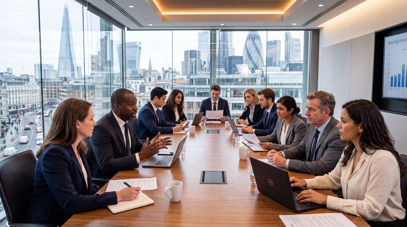 Business meeting — Matchmaking between project holders and financiers